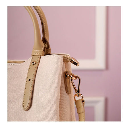 SJ Women's Hand Bag, Off White, BX0124120 - Image 3