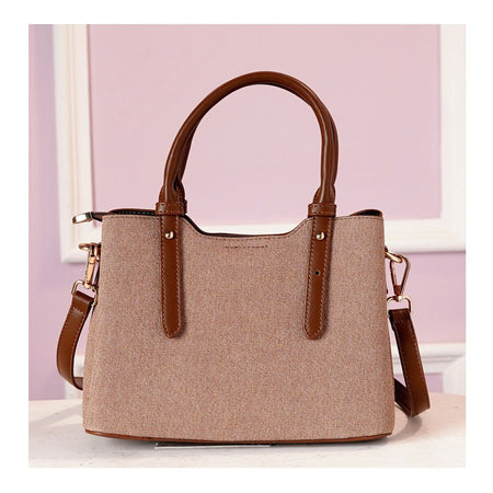 SJ Women's Hand Bag, Light Coffee, BX0124120 - Image 2