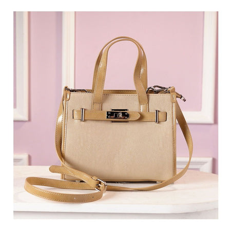 SJ Women's Hand Bag, Beige, BX012412071 - Main Image