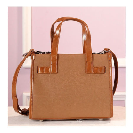 SJ Women's Hand Bag, Brown, BX012412071 - Image 2