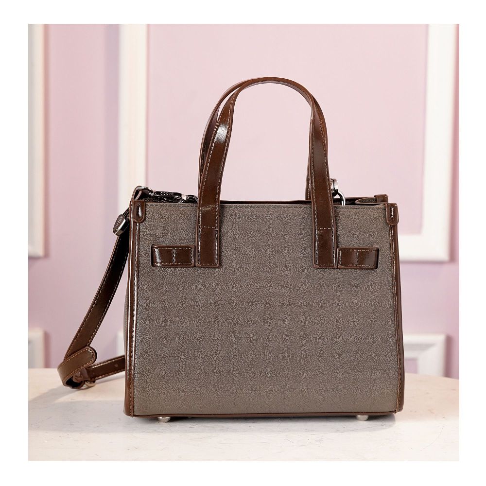 SJ Women's Hand Bag, Light Grey, BX012412071 - Image 2