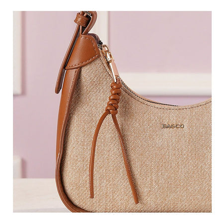 SJ Women's Hand Bag, Brown, JF01240900 - Image 3