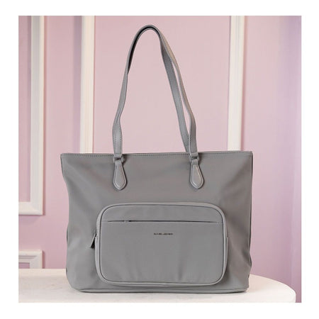 SJ Women's Hand Bag, Grey, CM7671 - Main Image