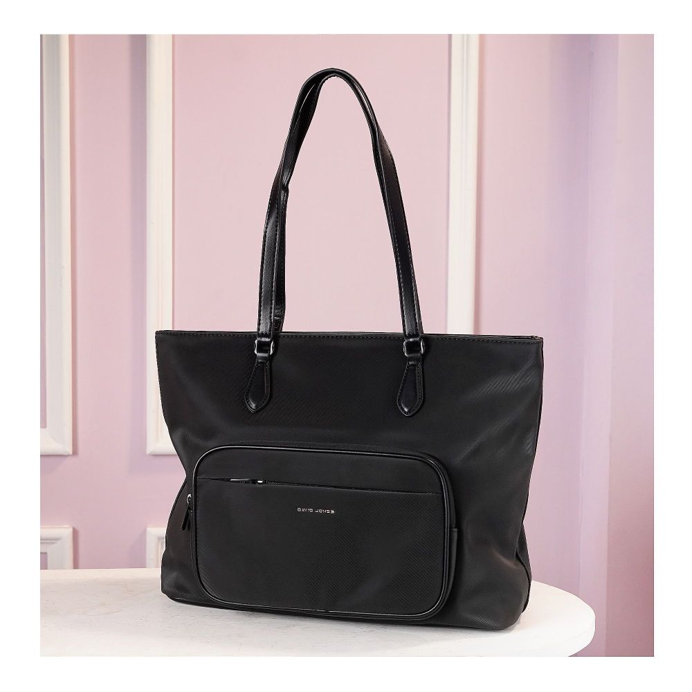 SJ Women's Hand Bag, Black, CM7671 - Main Image