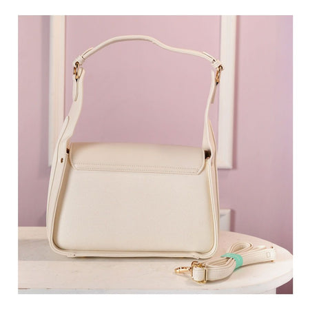 SJ Women's Hand Bag, Off White, ZH-7409 - Image 2