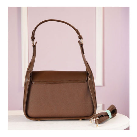SJ Women's Hand Bag, Coffee, ZH-7409 - Image 2