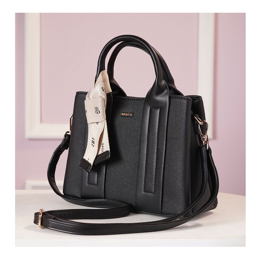 SJ Women's Hand Bag, Black, JF012503022 - Main Image