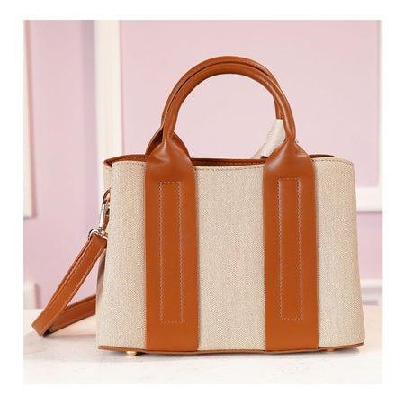 SJ Women's Hand Bag, Off White, JF012503022 - Image 2