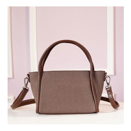 SJ Women's Hand Bag, Coffee, JF012412092 - Image 2