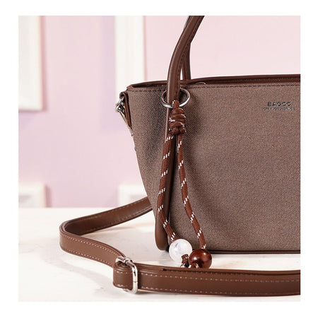 SJ Women's Hand Bag, Coffee, JF012412092 - Image 3