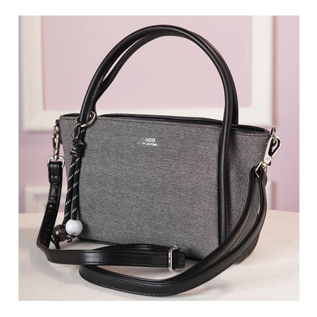 SJ Women's Hand Bag, Black, JF012412092 - Main Image