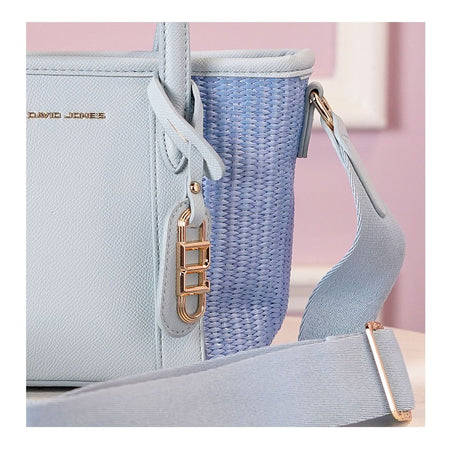 SJ Women's Hand Bag, Light Blue, CM7500 - Image 3