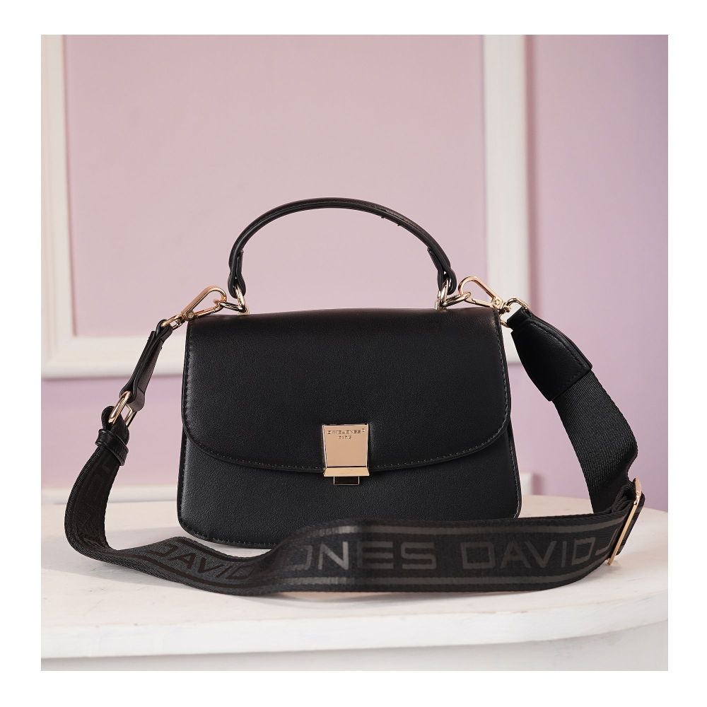 SJ Women's Hand Bag, Black, CM7288 - Main Image