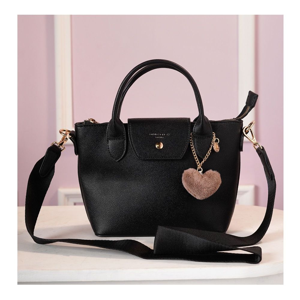 SJ Women's Hand Bag, Black, CM7332-1 - Main Image