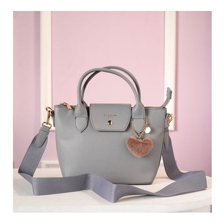 SJ Women's Hand Bag, Grey, CM7332-1 - Main Image