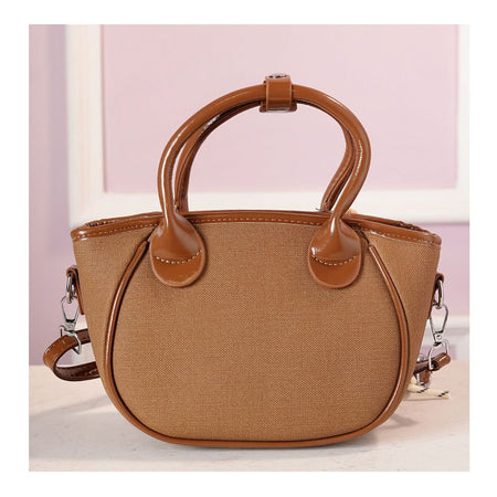 SJ Women's Hand Bag, Brown, 5019S - Image 2