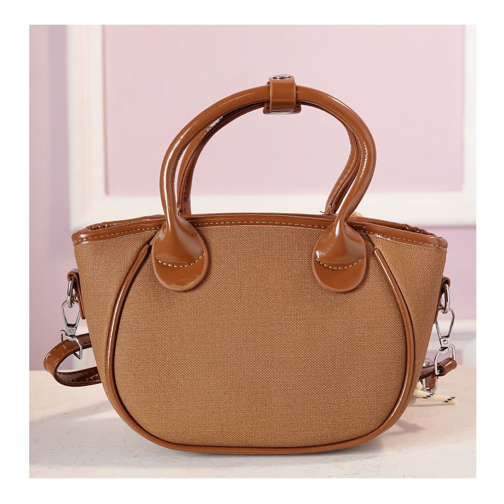 SJ Women's Hand Bag, Brown, 5019S - Image 2