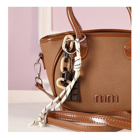 SJ Women's Hand Bag, Brown, 5019S - Image 3