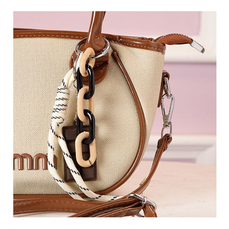 SJ Women's Hand Bag, Beige, 5019S - Image 3