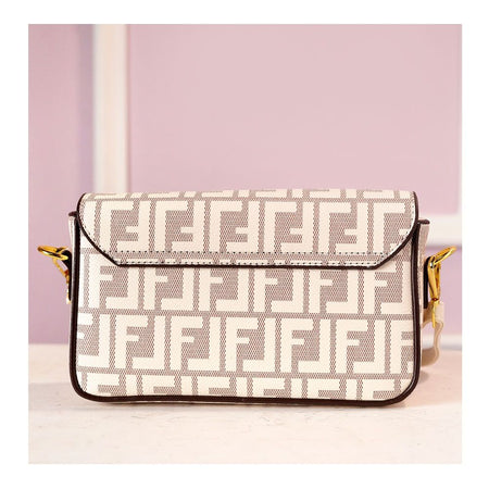 SJ Women's Hand Bag, White, 1009B - Image 2