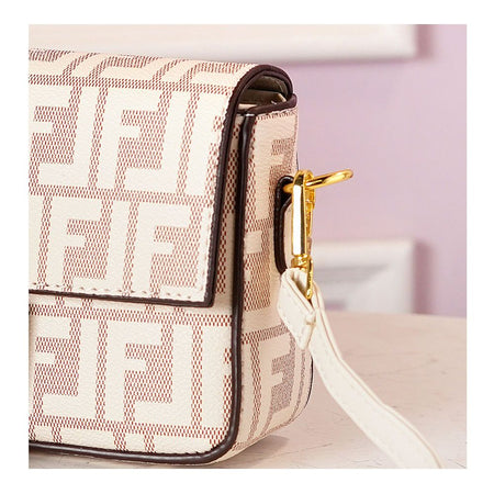 SJ Women's Hand Bag, White, 1009B - Image 3
