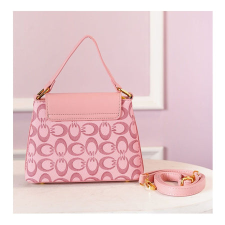 SJ Women's Hand Bag, Pink, 2078B - Image 2