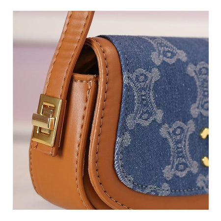 SJ Women's Hand Bag, Yellow Brown, 9110-5 (A) - Image 3