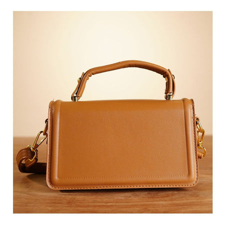 SJ Women's Hand Bag, Yellow Brown, 1028B - Image 2