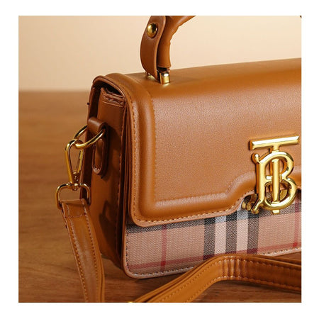 SJ Women's Hand Bag, Yellow Brown, 1028B - Image 3