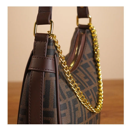 SJ Women's Hand Bag, Coffee, V678C - Image 3