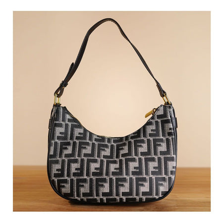 SJ Women's Hand Bag, Black, V678C - Image 2