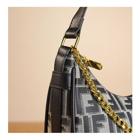 SJ Women's Hand Bag, Black, V678C - Image 3