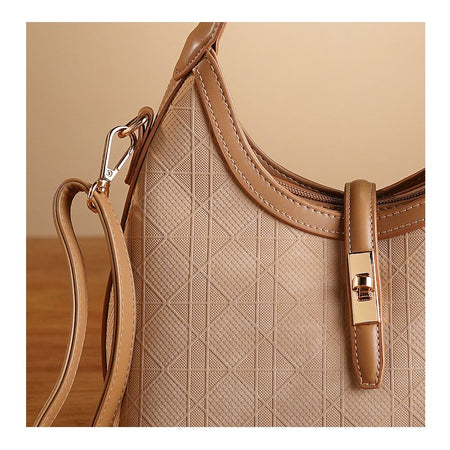SJ Women's Hand Bag, Khakhi, HD9-99175 - Image 3