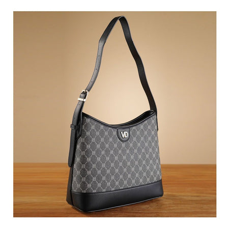 SJ Women's Hand Bag, Black, HD9-99173 - Main Image