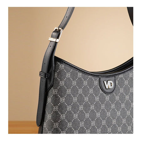 SJ Women's Hand Bag, Black, HD9-99173 - Image 3