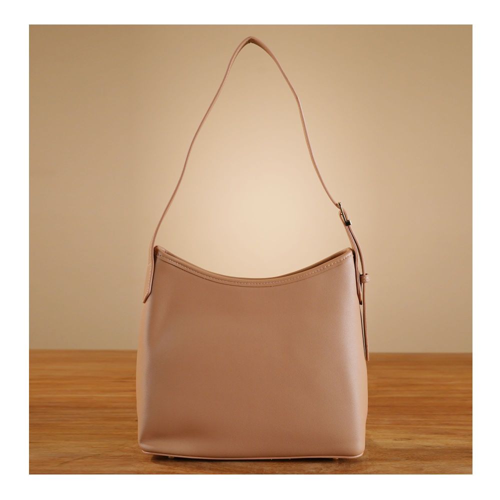 SJ Women's Hand Bag, Khakhi, HD9-99173 - Image 2