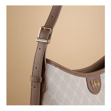 SJ Women's Hand Bag, Taupe, HD9-99173 - Image 3
