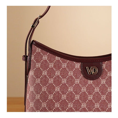 SJ Women's Hand Bag, Red, HD9-99173 - Image 3
