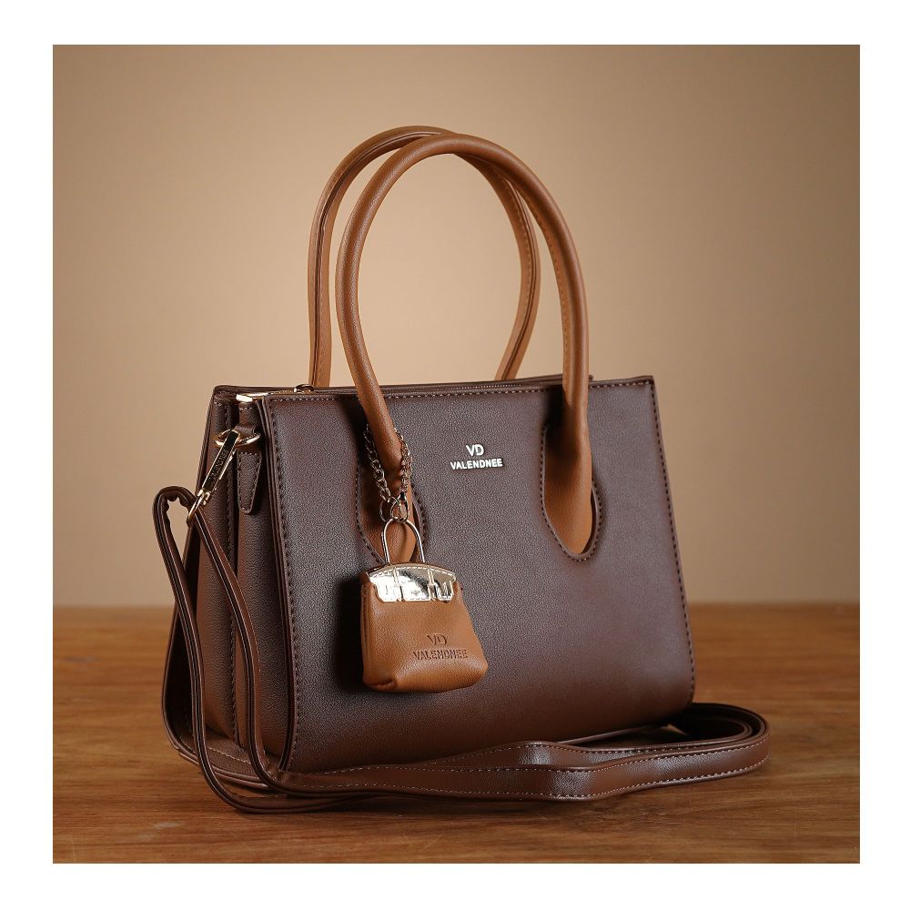 SJ Women's Hand Bag, Coffee, HD9-99231 - Main Image