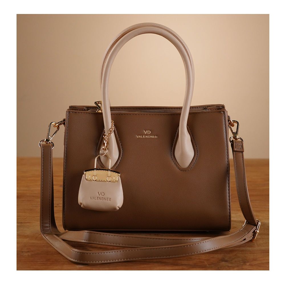 SJ Women's Hand Bag, Brown, HD9-99231 - Main Image