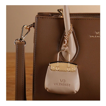 SJ Women's Hand Bag, Brown, HD9-99231 - Image 3