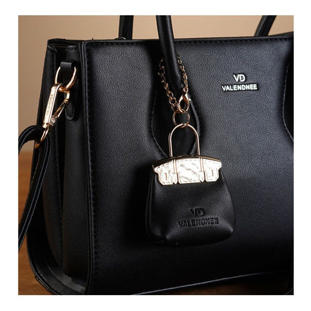 SJ Women's Hand Bag, Black, HD9-99231 - Image 3