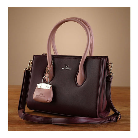 SJ Women's Hand Bag, Red, HD9-99231 - Main Image