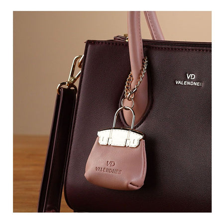 SJ Women's Hand Bag, Red, HD9-99231 - Image 3