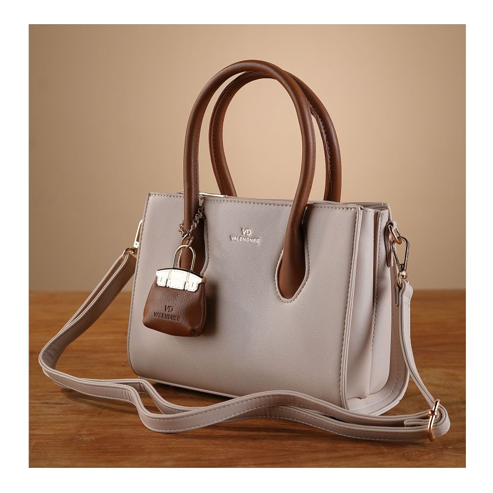 SJ Women's Hand Bag, Beige, HD9-99231 - Main Image