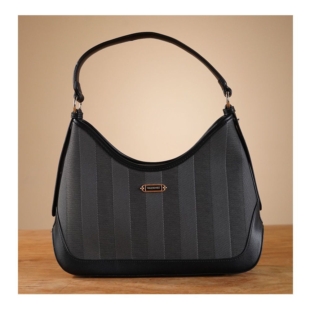 SJ Women's Hand Bag, Black, HD9-99192 - Main Image