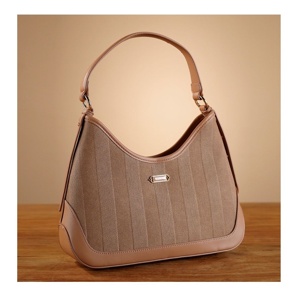 SJ Women's Hand Bag, Khakhi, HD9-99192 - Main Image
