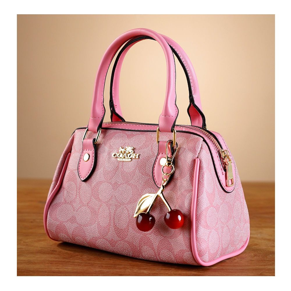 SJ Women's Hand Bag, Pink, 1026B - Main Image
