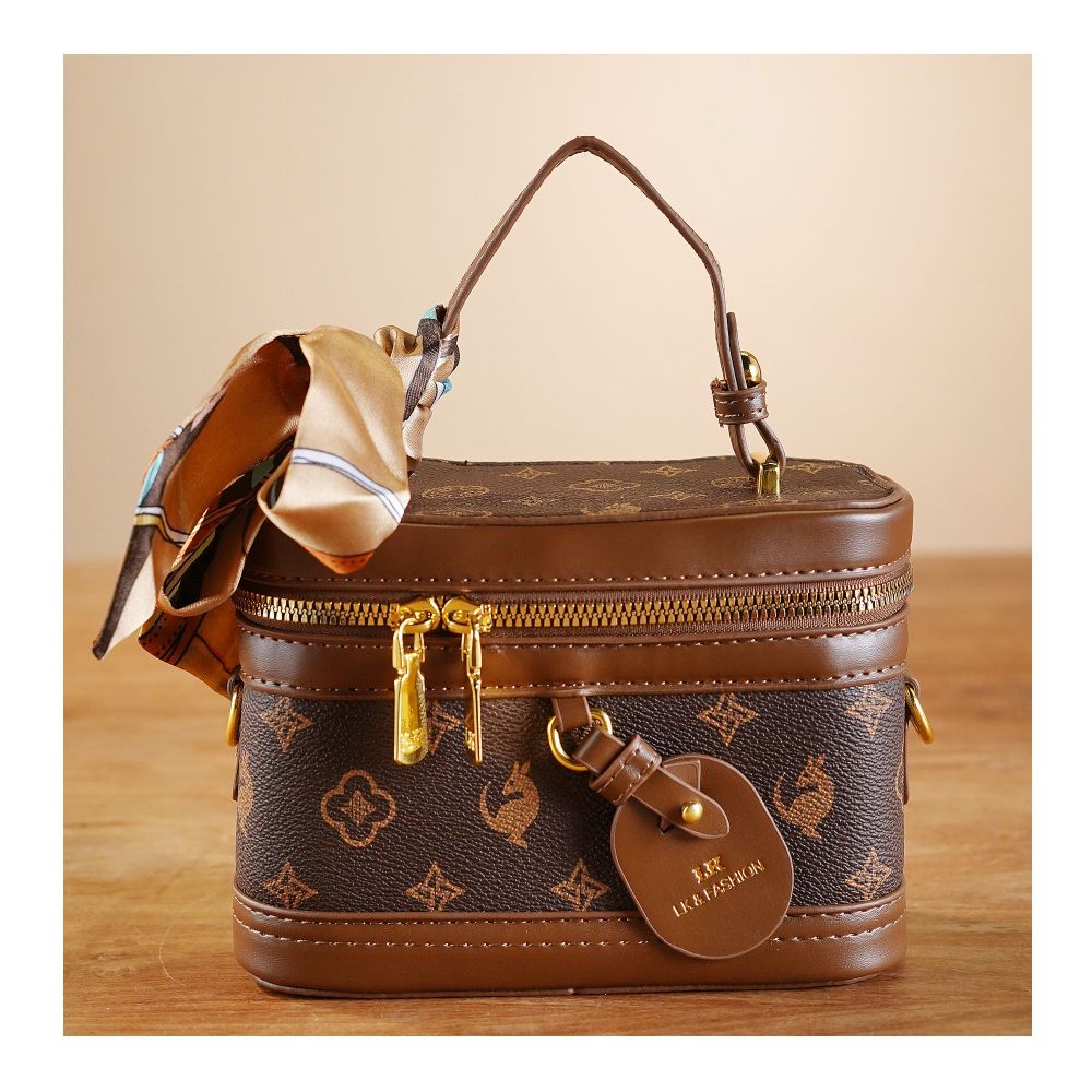 SJ Women's Hand Bag, Brown, L-271 - Main Image