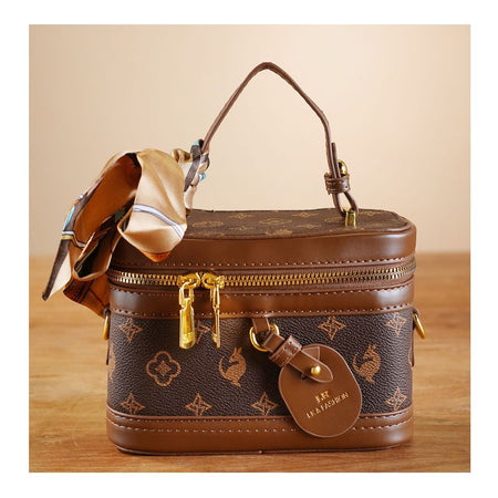 SJ Women's Hand Bag, Brown, L-271 - Main Image